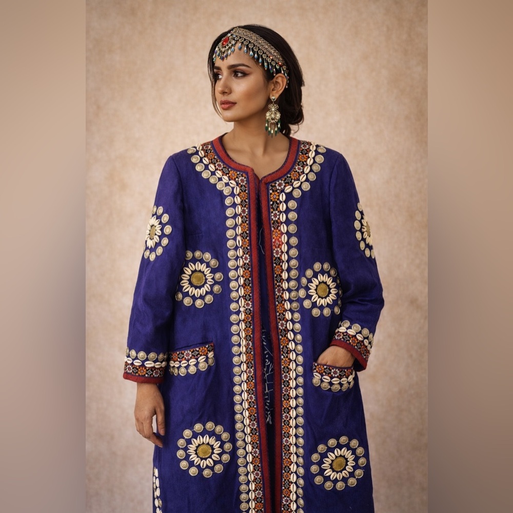 Authentic Afghan Coat – Handcrafted Tribal Artwear 🙌